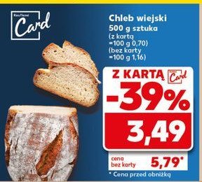 Chleb wiejski promocja w Kaufland