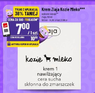 Krem Ziaja Kozie Mleko promocja w POLOmarket