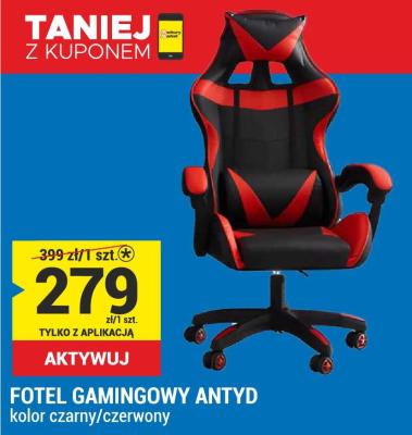 Fotel gamingowy ANTYD promocja w Merkury Market