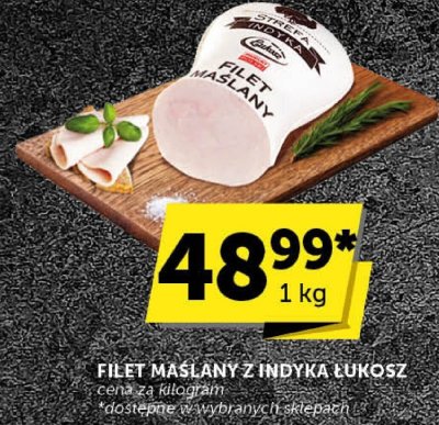 Filet maślany z indyka Łukosz promocja w ABC