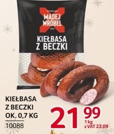 Kiełbasa z beczki ok. 0,7 kg promocja w Selgros
