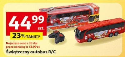 Świąteczny autobus R/C promocja w Auchan