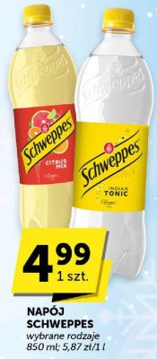 Napój Schweppes, wybrane rodzaje promocja w ABC