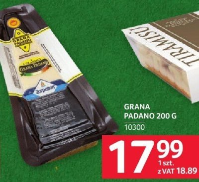 Grana Padano 200g promocja w Selgros