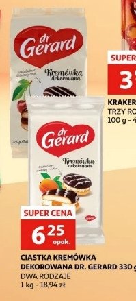 Krem贸wka dekorowana wi艣niowa Dr gerard promocja