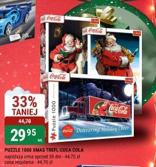 Puzzle 1000 Xmas Trefl Coca Cola promocja w bi1