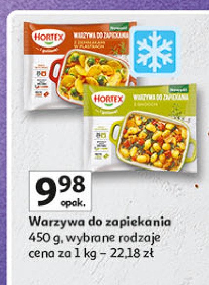 Warzywa do zapiekania z ziemniakami w plastrach Hortex promocja w Auchan