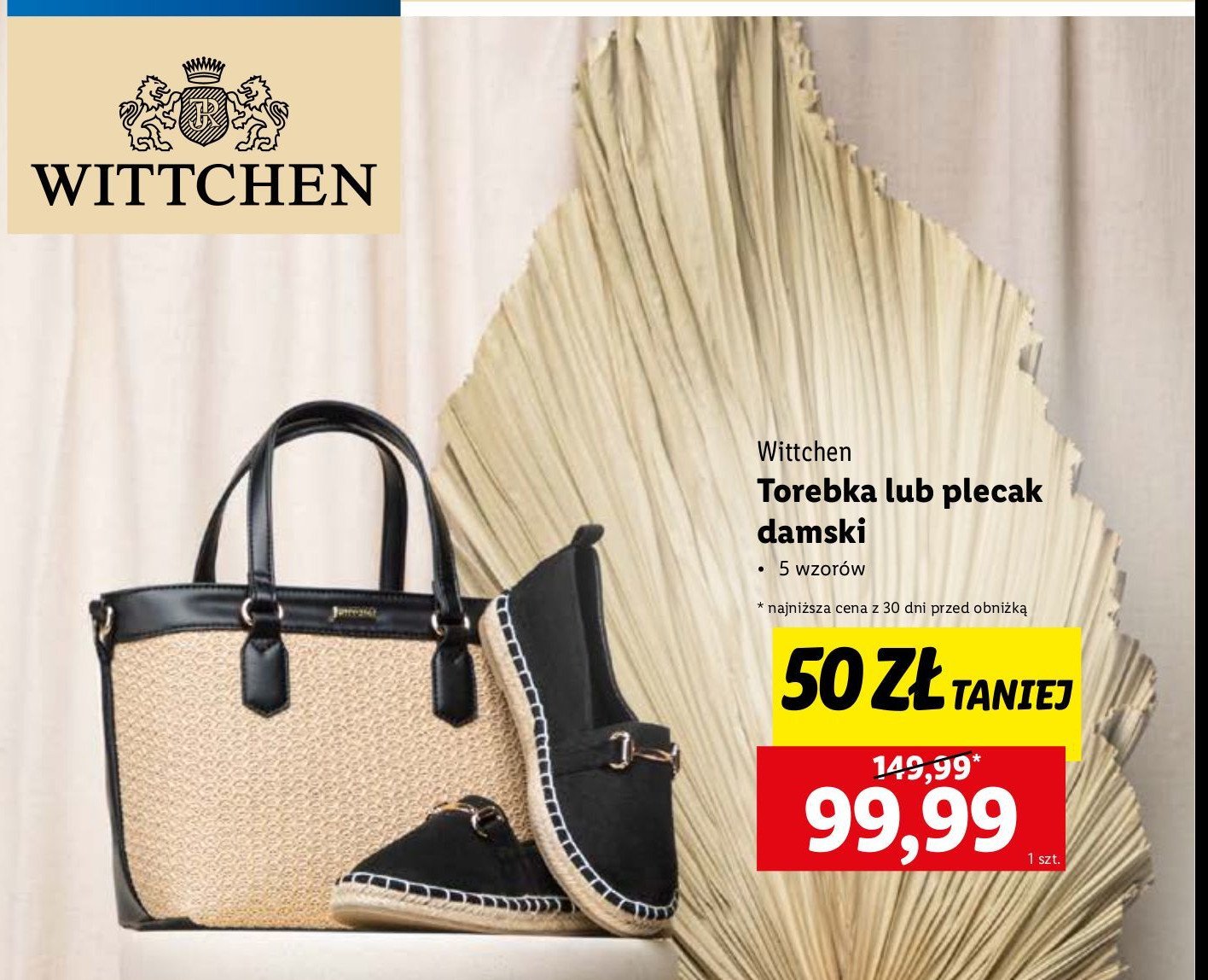 Plecak damski Wittchen promocja w Lidl