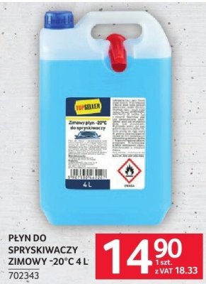 Płyn do spryskiwaczy zimowy -20°C 4 l promocja w Selgros