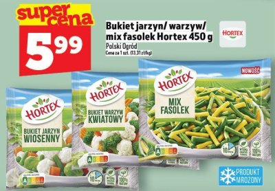 Bukiet jarzyn/warzyw/mix fasolek Hortex 450 g Polski Ogród promocja w TOPAZ