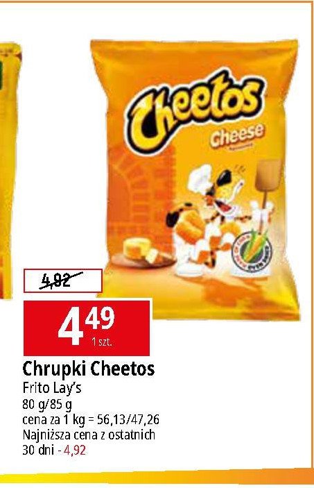 Chrupki serowe Cheetos promocja