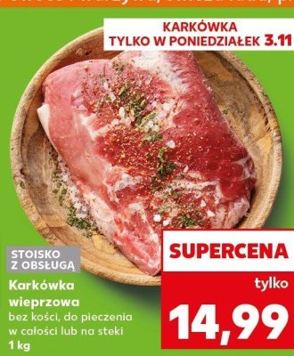 Karkówka wieprzowa promocja w Kaufland