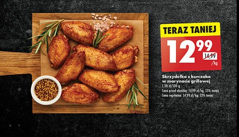 Skrzydełka z kurczaka na grill promocja