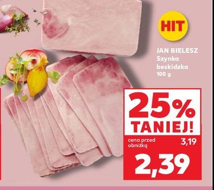 Szynka beskidzka Jan bielesz promocja w Kaufland
