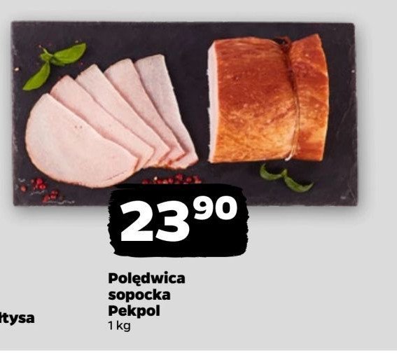 Polędwica sopocka Pekpol promocja w Netto