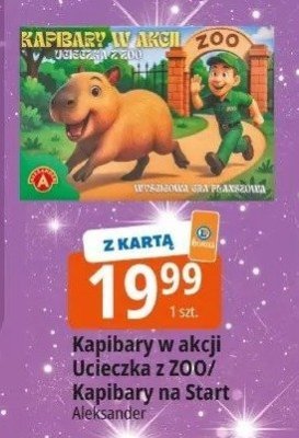 Gra Kapibary w akcji Ucieczka z ZOO/Kapibary na Start promocja w Leclerc