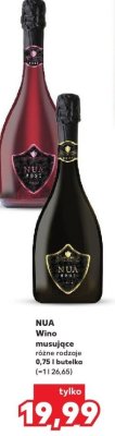 Wino musujące NUA różne rodzaje 0,75 l butelka promocja w Kaufland