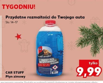 Zimowy płyn do spryskiwaczy Car stuff promocja w Kaufland