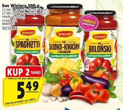 Sos Winiary 500 g promocja w Prim Market