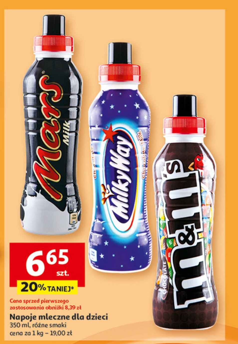 Napój mleczny M&m's shake promocja