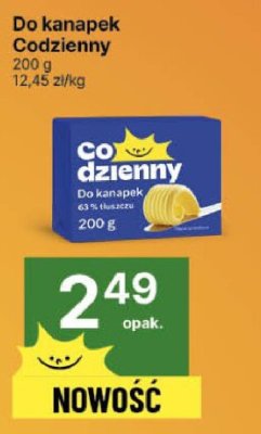 Kanapek Do kanapek Codzienny promocja w Delikatesy Centrum