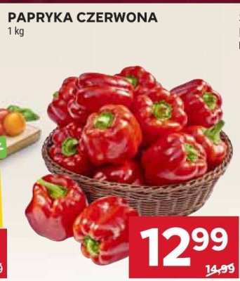 Papryka czerwona promocja w Stokrotka
