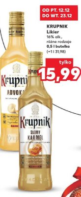 Likier różne rodzaje 0.5 l promocja w Kaufland