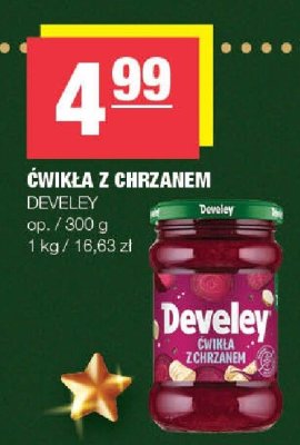 Ćwikła z chrzanem Develey promocja w SPAR