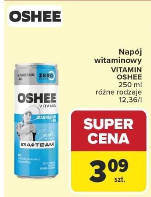 Napój witaminowy VITAMIN OSHEE 250 ml różne rodzaje promocja w Carrefour Market