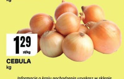 Cebula promocja w Chorten