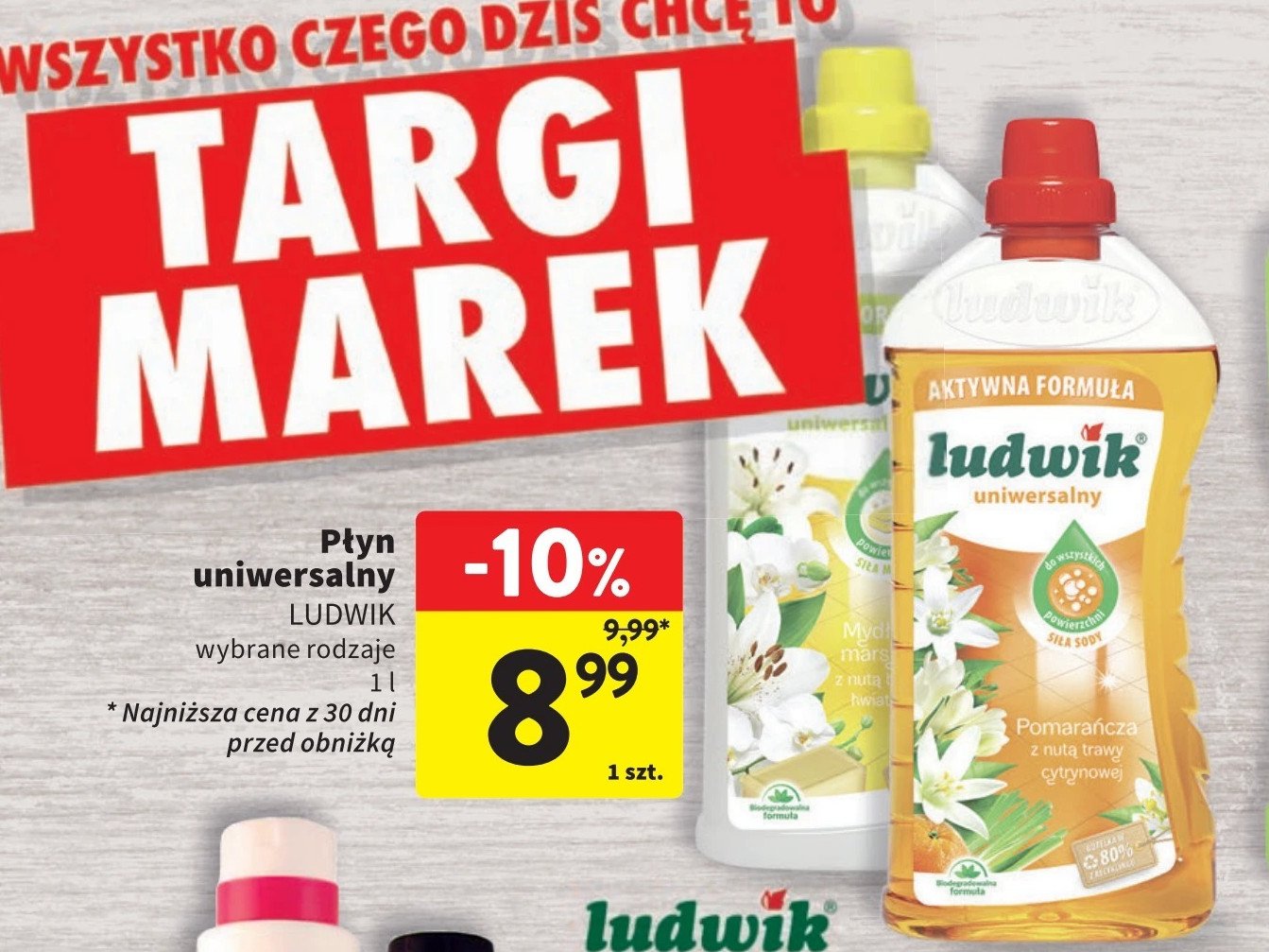 Płyn uniwersalny mydło marsylskie Ludwik promocja w Intermarche