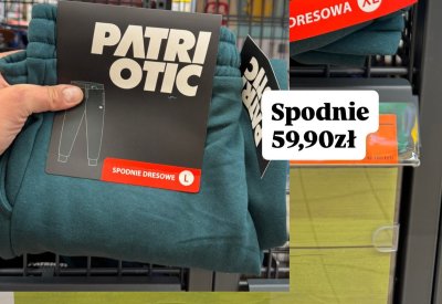 Spodnie dresowe męskie  promocja w Biedronka