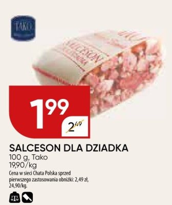 Salceson promocja w Chata Polska