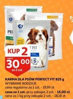 Karma dla psa sensitive 1+ <10 kg Perfect fit promocja