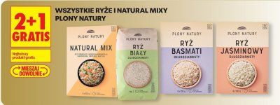 Ryż i natural mix Płony Natury, wszystkie rodzaje, 4x100g promocja w Biedronka