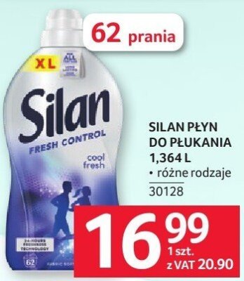 Płyn do prania Silan 1,364 L promocja w Selgros