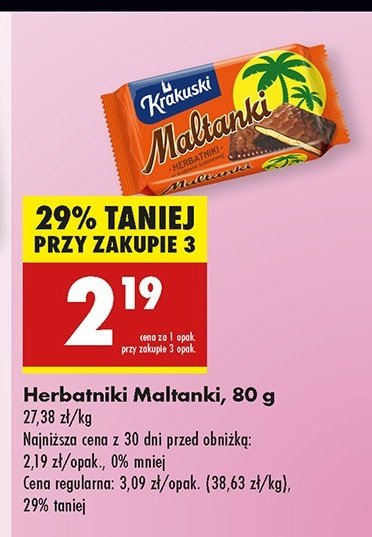 Herbatniki Krakuski maltanki Krakuski bahlsen promocja
