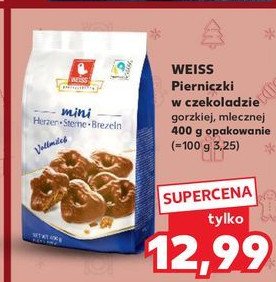 Pierniki w czekoladzie mlecznej Weiss promocja