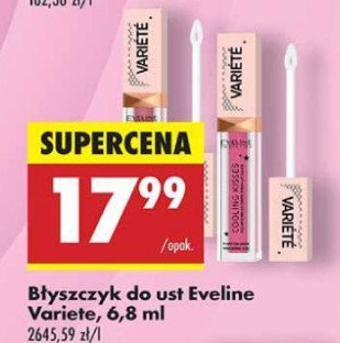 Błyszczyk 06 EVELINE VARIETE promocja w Biedronka