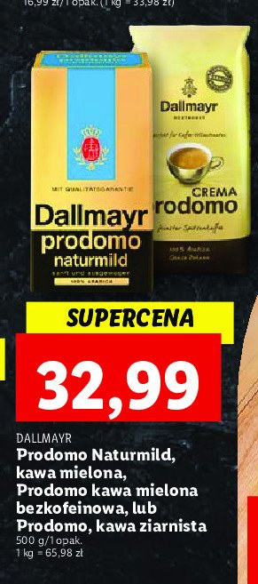 Kawa Dallmayr cafe crema grande promocja