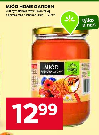 Miod wielokwiatowy Home garden promocja