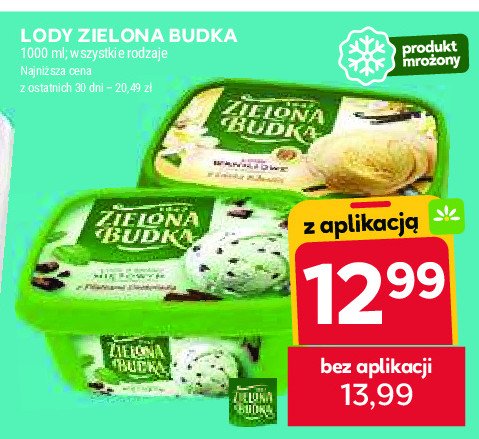 Lody waniliowe z laską wanilii Zielona budka promocja