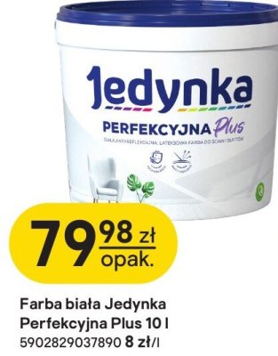 Farba biała Jedynka Perfekcyjna Plus promocja w Castorama