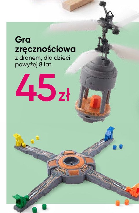 Gra zręcznościowa z dronem promocja w Pepco