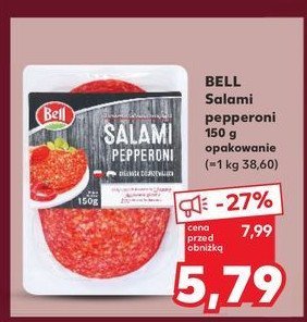 Salami pepperoni Bell polska promocja