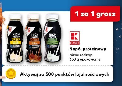 Napój proteinowy promocja w Kaufland