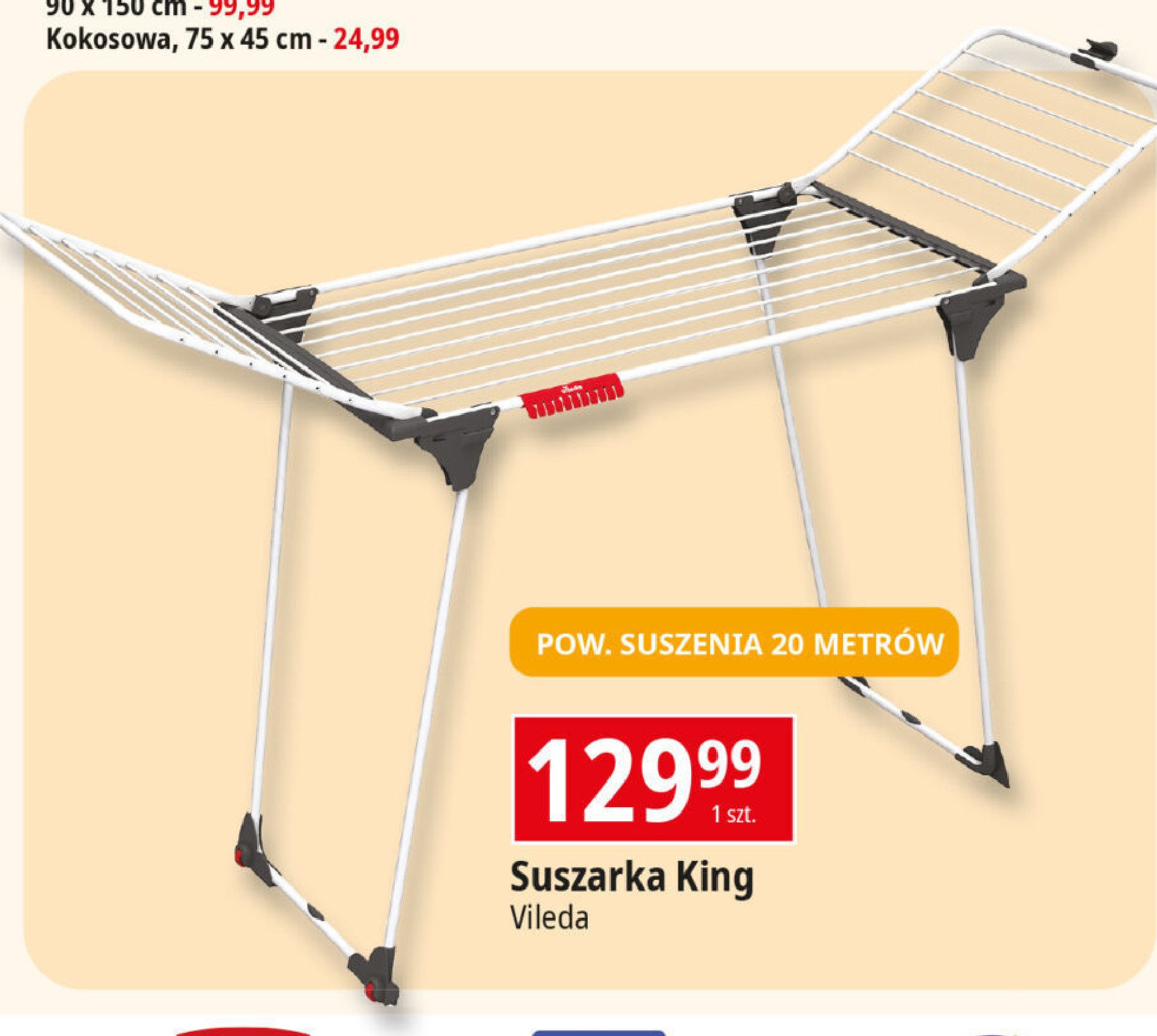 Suszarka king Vileda promocja