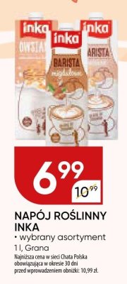 Napój roślinny inka Grana promocja w Chata Polska
