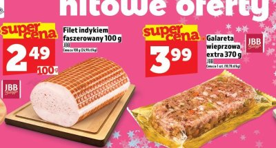 Galareta wieprzowa extra 370g promocja w TOPAZ