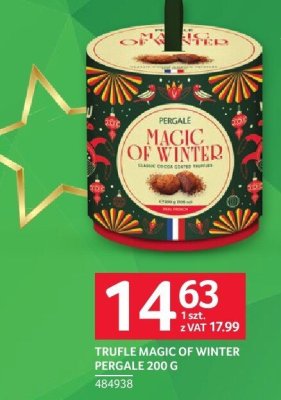 Trufle Magic of Winter Pergale 200 g promocja w Selgros